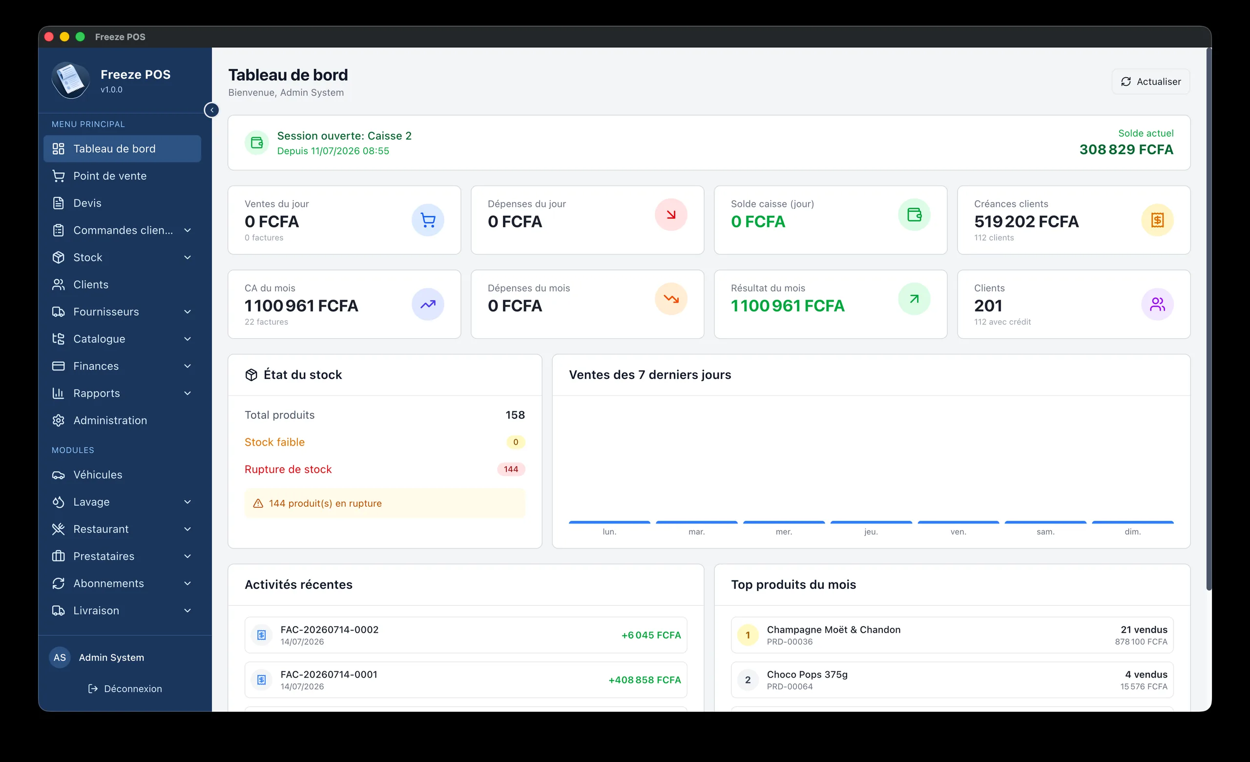 Freeze POS: Offline-First Point of Sale